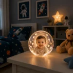 ⁦كرة كريستال ذكية تعرض فيديوهات وصور ثلاثية الأبعاد 3D (مع صوت وبطارية)⁩ - الصورة ⁦4⁩