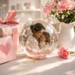 ⁦كرة كريستال ذكية تعرض فيديوهات وصور ثلاثية الأبعاد 3D (مع صوت وبطارية)⁩ - الصورة ⁦5⁩
