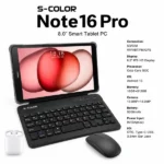 ⁦تابلت Note 16 شبيه الايفون مزود بكيبورد وماوس هديه 8 بوصة⁩ - الصورة ⁦6⁩